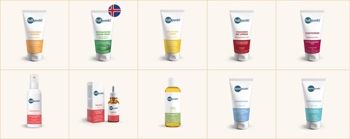 Produkte von Fusspunkt